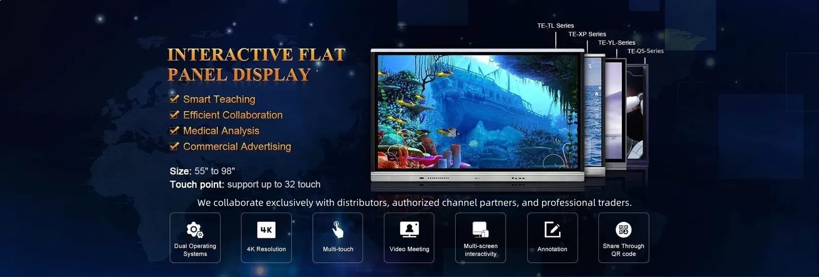 กระดานไวท์บอร์ดแบบโต้ตอบ Iboard