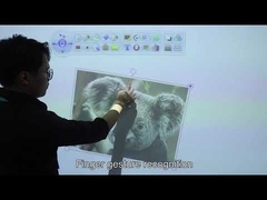 โรงงาน โปรเจคเตอร์สีขาว การติดตั้งบราคเก็ต อลูมิเนียมสับสนธิ โปรเจคเตอร์แขน Mount สําหรับกระดานสีขาว