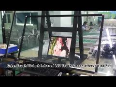 กระดานไวท์บอร์ดแบบโต้ตอบความละเอียดสูงและกรอบสีดำ