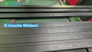 ไวท์บอร์ดแบบโต้ตอบ 4K ขนาด 75 นิ้วเพื่อการศึกษา