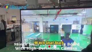 สมาร์ทบอร์ดขนาด 98 นิ้วสำหรับการประชุมและห้องเรียน