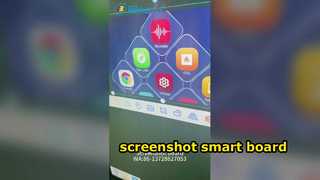 ไวท์บอร์ดอัจฉริยะพร้อมภาพหน้าจอ