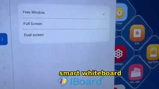 iboard ไวท์บอร์ด แสดงผลหลายหน้าต่าง