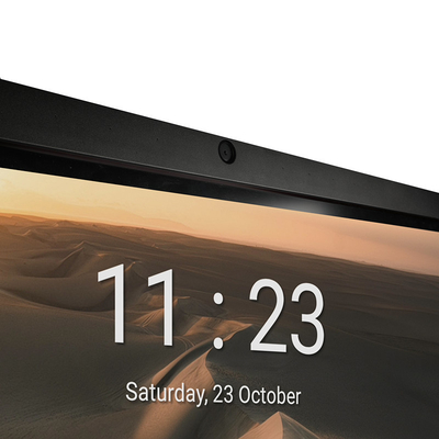 65 จอแสดงผลแบบโต้ตอบจอแบนสมาร์ททัชสกรีน Android 11 พร้อม OPS Cam Mic