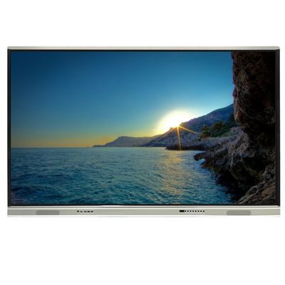 ไวท์บอร์ดแบบโต้ตอบ LED ขนาด 86 นิ้ว 65 75 98 Smart Multi Touch Display