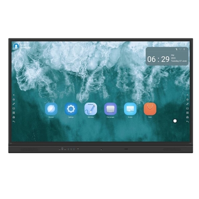 กระดานไวท์บอร์ดแบบโต้ตอบ Iboard Android 11 8 + 64G Multi Touch Panel Display