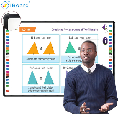 Iboard Classroom บอร์ดสัมผัสสมาร์ทขนาด 102 นิ้ว บอร์ดสื่อสัมพันธ์ พร้อมโปรเจคเตอร์
