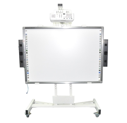 ห้องเรียนอัจฉริยะ All In One ไวท์บอร์ดแบบโต้ตอบ Dual System Multi Touch Points