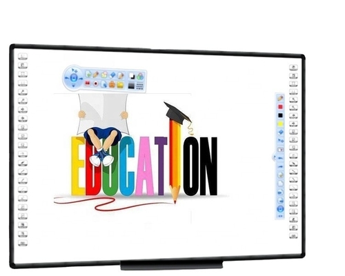 Iboard Classroom บอร์ดสัมผัสสมาร์ทขนาด 102 นิ้ว บอร์ดสื่อสัมพันธ์ พร้อมโปรเจคเตอร์