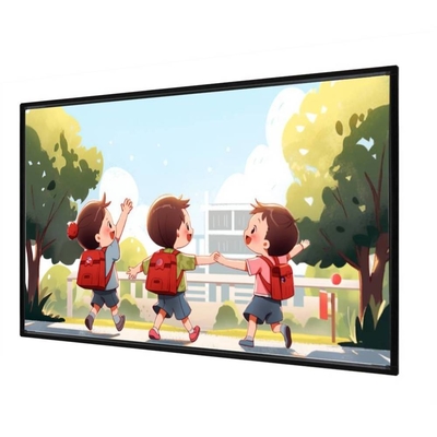 กระดานสีขาวอินเตอร์เอ็กเตอร์เรด 82 ถึง 120 นิ้ว กระดานสีขาว 20 จุดสัมผัส USB Smart Kids กระดานแม่เหล็กสําหรับห้องเรียน