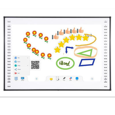 84 นิ้ว Iboard บอร์ดอินเทรคทีฟ์สําหรับโปรเจคเตอร์ ทัชบอร์ด