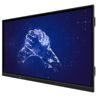 อินเตอร์เอ็กทีฟ ทัชสกรีนไวท์บอร์ด Media TV Video Player Display With Android Win OS USB VGA AUDIO สําหรับสํานักงานโรงเรียน