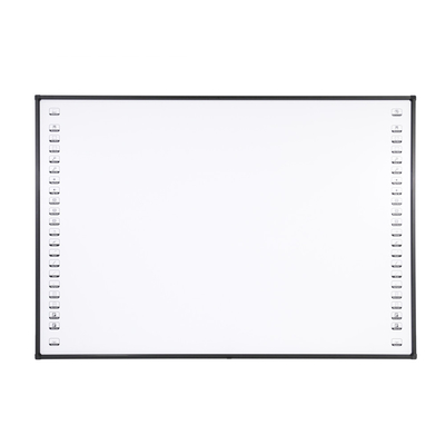 บอร์ดโปรเจคเตอร์อินเตอร์เอคทีฟิค ปรับแต่งขนาด 82 ถึง 120 นิ้ว Finger Touch Smart Board PC USB Connected Whiteboard