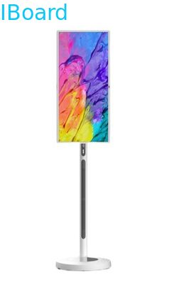 คิโอสค์จอสัมผัสพกพาขนาด 32 นิ้ว พร้อมจอสัมผัส 10 จุด