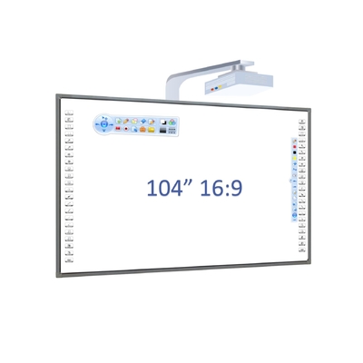 104 นิ้ว อินเตอร์เอคทีฟ สมาร์ทบอร์ด การฝึกอบรม Iboard อินเตอร์เอคทีฟไวท์บอร์ด OEM