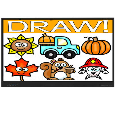 55/65/75/86/98 Inch Interactive Flat Panel สําหรับการประชุมวีดีโอและการศึกษาในธุรกิจ