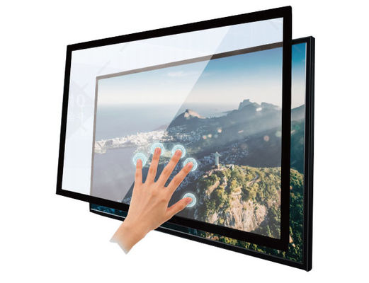19"65"75"86" Multi IR Touch Screen Frame Overlay Interactive Ir Frame สําหรับโทรทัศน์สมาร์ท