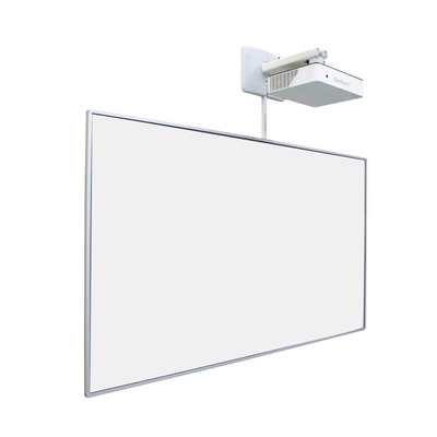 อลูมิเนียม Frame Iboard อินเทรคทีฟ บอร์ดสีขาว 90 นิ้ว สําหรับการใช้โปรเจคเตอร์