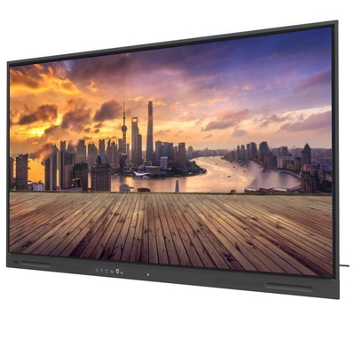 บอร์ดสีขาวอินเตอร์เอกทีฟ 75 นิ้ว LCD บอร์ดอินเตอร์เอคทีฟ สําหรับห้องเรียนและการประชุม