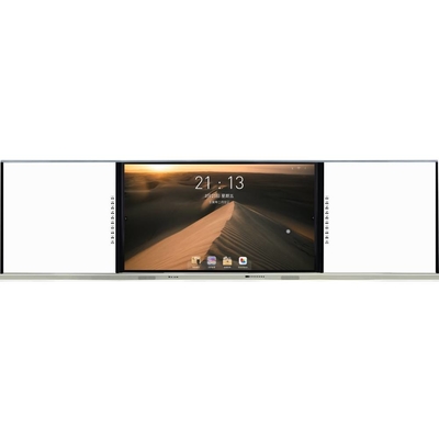 Smart pen finger touch blackboard with 75 86 98 นิ้ว มอนิเตอร์ แอนดรอยด์ Windows PC แชร์ไร้สาย wifi BT สําหรับนักเรียนเด็ก