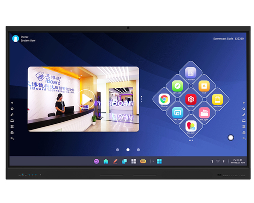 ขายร้อน ราคาถูก 65 75 นิ้ว 4K LCD display Smart Board ราคา ดิจิตอลไวท์บอร์ด การศึกษา ไวท์บอร์ดปฏิสัมพันธ์