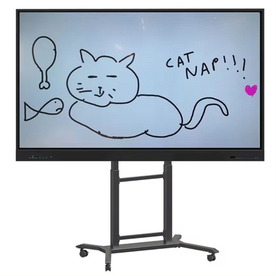 iBoard TV โมบาย คาร์ท ทีวี มอนท์ ความสูง ปรับได้ 42''- 86" ผังแบนอินเตอร์เอ็กทีเวียร์