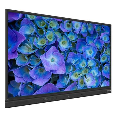 บอร์ดสมาร์ทพานิลแบบแบนอินเตอร์เอคทีฟ มัลติทัช พร้อมความละเอียด 4K และระบบ Android/Windows Dual System สําหรับการศึกษาและธุรกิจ