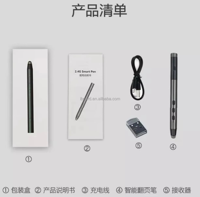 Micro USB Intelligent Pen 2.4GHz RF Wireless สําหรับแผ่นสัมผัสปฏิสัมพันธ์ แอนดรอยด์ Pen สําหรับจอสัมผัส
