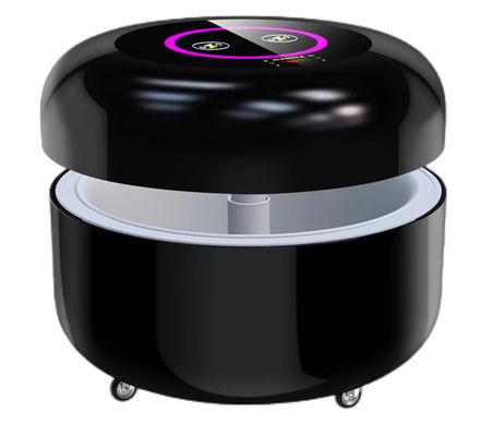 ตู้เย็นมือถือสมาร์ท X1 พกพาด้วยล้อสากล ไฮดรอลิกยกปก 130L ตู้เย็นการชาร์จไร้สาย