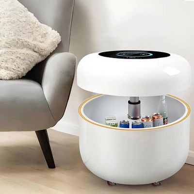 ตู้เย็นมือถือสมาร์ท X1 พกพาด้วยล้อสากล ไฮดรอลิกยกปก 130L ตู้เย็นการชาร์จไร้สาย