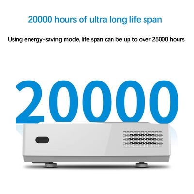 iBoard ราคาถูก DLP เลเซอร์ โปรเจคเตอร์พกพา 4K Whiteboard Ultra Short Throw โปรเจคเตอร์สําหรับห้องเรียน