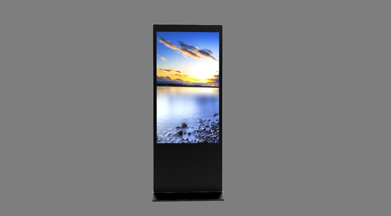 CE FCC LED 43 นิ้ว โครงการโฆษณา Kiosk จัดแสดงผลสัมผัสปฏิสัมพันธ์ หลักป้ายดิจิตอล ระบบหน้าต่างสําหรับโฆษณาธุรกิจ