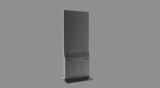 CE FCC LED 43 นิ้ว โครงการโฆษณา Kiosk จัดแสดงผลสัมผัสปฏิสัมพันธ์ หลักป้ายดิจิตอล ระบบหน้าต่างสําหรับโฆษณาธุรกิจ