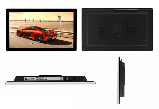 ผนังแผ่นกระดานสีขาวอินเตอร์เอคทีฟ มอนิเตอร์สัมผัสสมาร์ท โทรทัศน์ 4K Ultra HD Screen พร้อม PC All-in-one สําหรับธุรกิจและการสอน