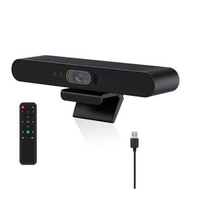 4K Webcam กล้องถ่ายทอดสตรีมมิ่งสําหรับ LCD Smart Board บอร์ดปฏิสัมพันธ์ที่มีมุมกว้าง 94 °