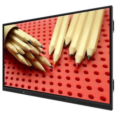 แผนที่แบนอินเตอร์เอคทีฟ แอนดรอยด์ 14 ได้รับการรับรองจาก EDLA 65 75 86 นิ้ว WIFI BT USB Touch Board คอมพิวเตอร์ PC สําหรับห้องประชุมโรงเรียน