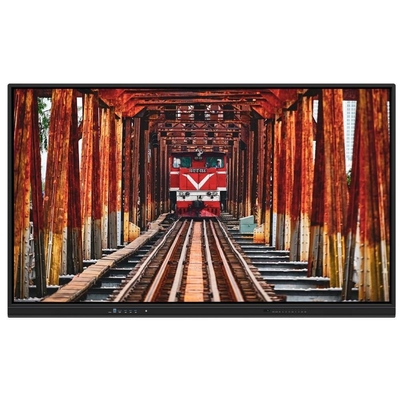 IR Interactive Whiteboardge 98 105 110 นิ้ว หน้าจอใหญ่ smart tv สําหรับสื่อ ห้องเรียน ห้องประชุมวีดีโอ Android touch wifi VGA Audio PC เชื่อมต่อ