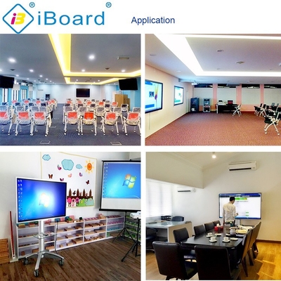 Android Interactive Whiteboard TV ด้วยเทคโนโลยีความแม่นยําสูง 2 มม.