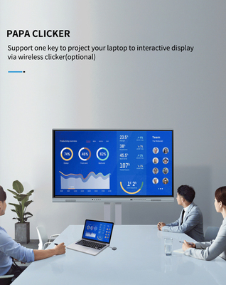 Android Interactive Whiteboard TV ด้วยเทคโนโลยีความแม่นยําสูง 2 มม.
