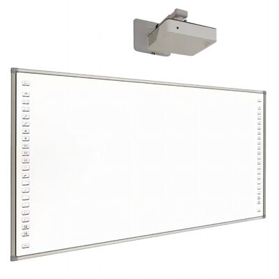 IR Interactive Whiteboard สําหรับห้องเรียน 102 นิ้ว Touch whiteboard บอร์ดอิเล็กทรอนิกส์