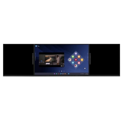 บล็อคบอร์ด 98 นิ้ว ABA 6.2 เมตร แพเนลสมาร์ท 2 ด้าน ทัชบอร์ด แอนดรอยด์ pc ทั้งหมดในหนึ่งสําหรับวิทยาลัย