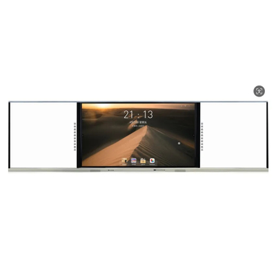 โรงงาน 75 นิ้ว อุปกรณ์การเรียนการสอน โรงเรียน มีหลายฟังก์ชัน Smart Interconnected Nano Digital Writing Whiteboards