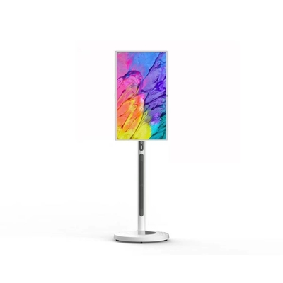 LCD Smart Board 32 นิ้ว Android OS สื่อภายใน LED มิวสิควีดีโอเครื่องเล่นหนังด้วยกล้อง 13MP และแบตเตอรี่ชาร์จได้ 6-7 ชั่วโมง ใช้งานสําหรับกิจกรรมสนุก ktv