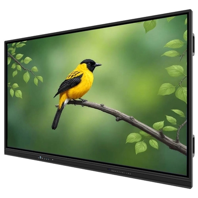 LCD Smart Board 110 นิ้ว Android Win OPS PC Audio VGA USB RJ45 WIFI เครื่องมือการเรียนการสอนปฏิสัมพันธ์