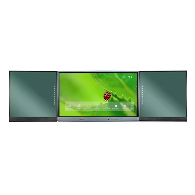 โรงงาน Multi Functional 20 จุดสัมผัส 4k จอแสดงผลต่อกัน Nano Blackboard Smart Whiteboard กระดานสีเขียวสําหรับการสอน