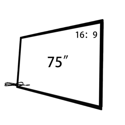 การเชื่อมต่อ USB 19 ถึง 200 นิ้ว อินฟราเรด ทัช เปิดกระจก Frame for Screens คิโอสก์ผนังวีดีโอ