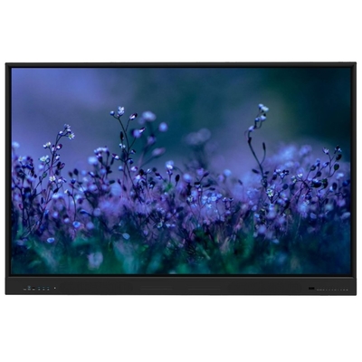 65 นิ้ว Iboard บอร์ดอินเตอร์เอ็กซ์ทราคทีฟ บอร์ดไวท์บอร์ด Smart Touch Screen สําหรับออฟฟิศ โรงเรียน