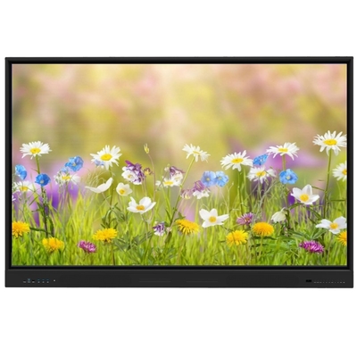 65 นิ้ว Iboard บอร์ดอินเตอร์เอ็กซ์ทราคทีฟ บอร์ดไวท์บอร์ด Smart Touch Screen สําหรับออฟฟิศ โรงเรียน