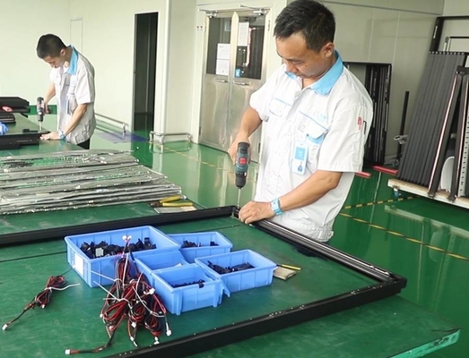 ระบบปฏิบัติการ Android กรอบสัมผัสอินฟราเรด ความโปร่งใสสูง ≥92% สําหรับแหล่งฉายที่ราบ