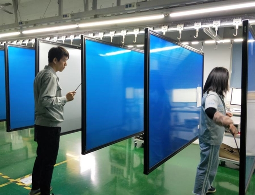 กล้องภายนอก All in One Touch Screen Whiteboard พร้อมฝาหลังโลหะและกล้องภายใน/ภายนอก
